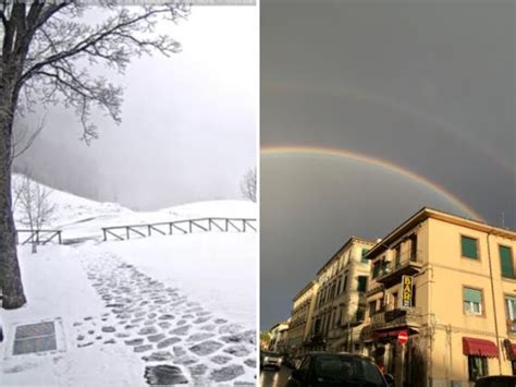 Meteo Pazzo In Toscana Neve All Abetone E In Garfagnana E A