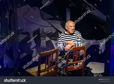 Pablo Picasso At Madame Tussauds