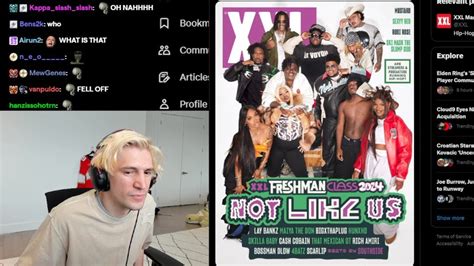 XQc Reacts To The 2024 XXL Freshman Class YouTube