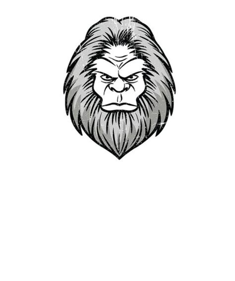 Sasquatch Drawing | Free download on ClipArtMag