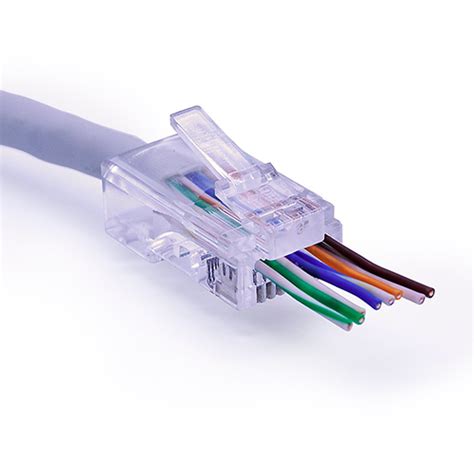 CAT6 UTP RJ45 CONNECTOR EZ PLUG C6 CON EZ