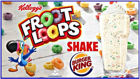 Burger King® Froot Loops® Milkshake Review Theendorsement Youtube