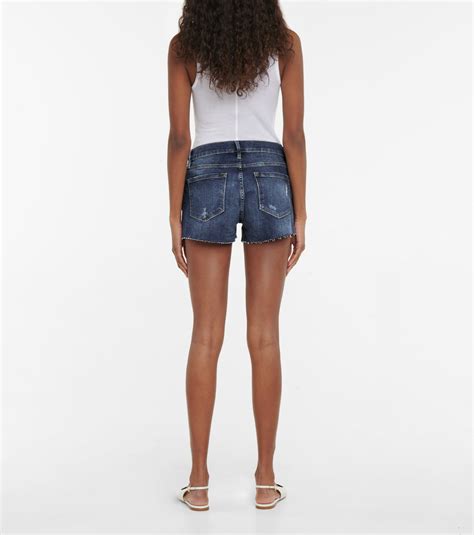 Frame Le Cut Off Denim Shorts Frame Denim