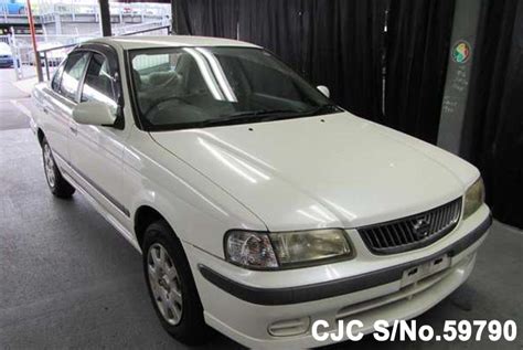 2000 Nissan Sunny White for sale | Stock No. 59790 | Japanese Used Cars ...