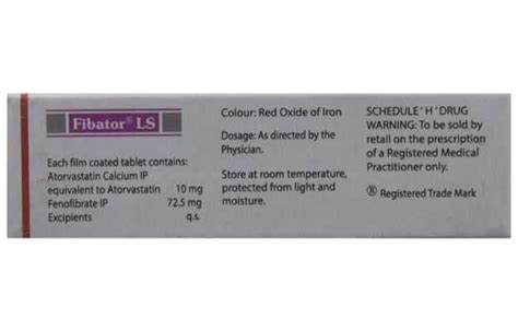 Fibator Ls Uses Price Dosage Side Effects Substitute Buy Online