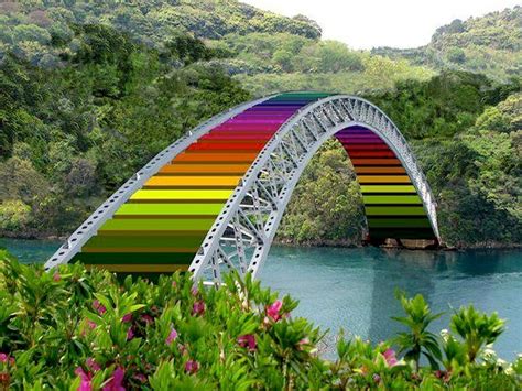 Rainbow Bridge World Of Color Color Of Life Color Me Taste The