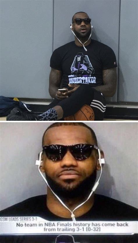 Clutchpoints On Twitter Lebron James While Rocking An Undertaker