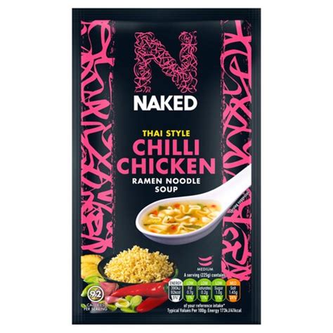 Naked Noodle Ramen Thai Chilli Chicken Soup Ocado