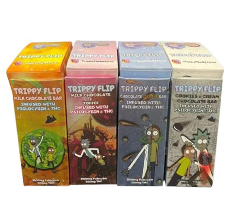 Buy Trippy Flip Chocolate Bars 3500mg Psilocybin 500mg Thc Lucid