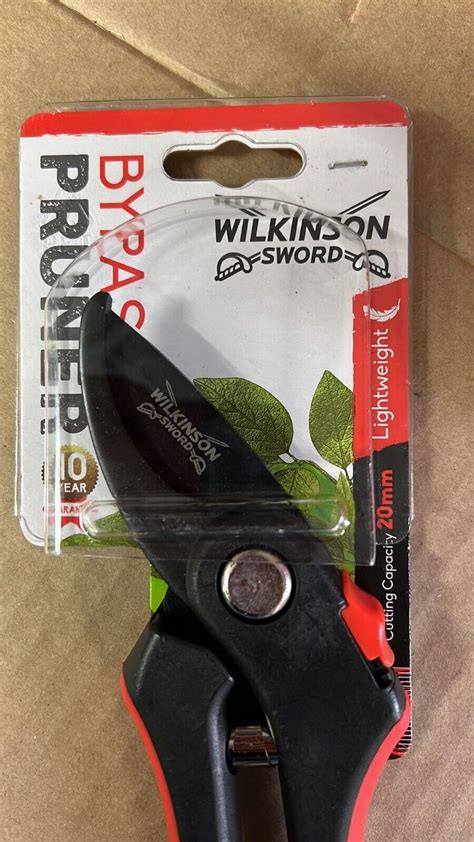 Wilkinson Sword Bypass Pruner Secateurs 20mm Cut Steel Blades Pruners Pruning 4009269304054 Ebay