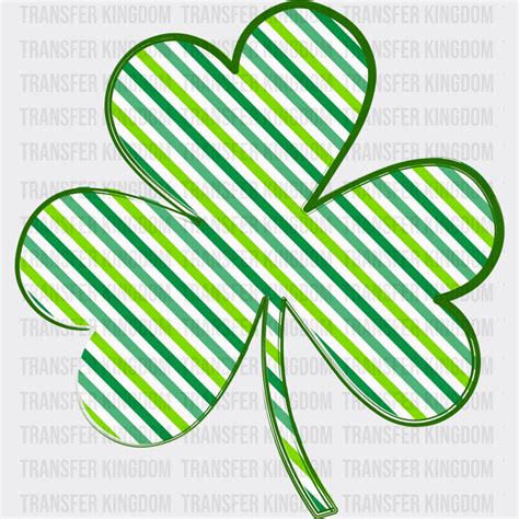 Clover St Patricks Day Design Dtf Heat Transfer