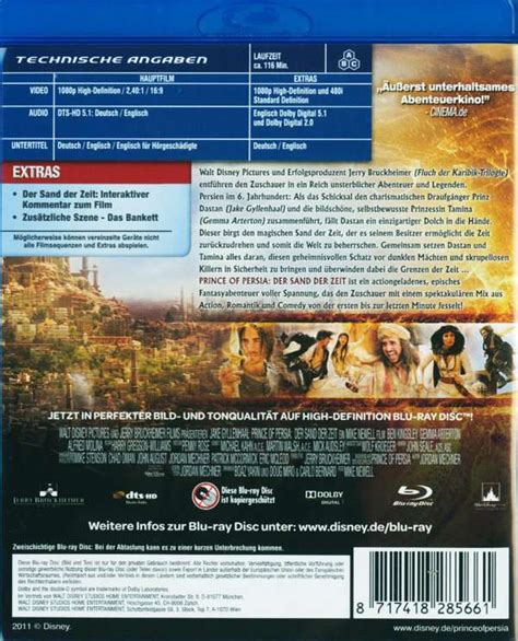 Prince Of Persia Der Sand Der Zeit Blu Ray Jpc