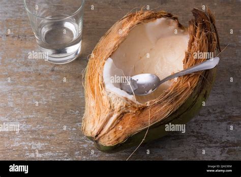 Coconut Meat Hi Res Stock Photography And Images Alamy