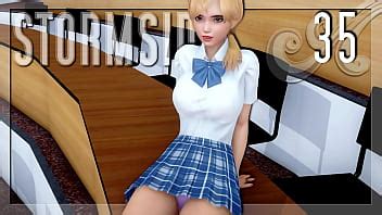 STORMSIDE Looks Steamy Underneath Her Sexy Skirt XVIDEOS