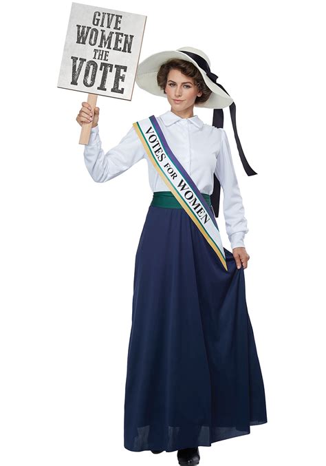 American Suffragette Women's Costume | Historical Costume