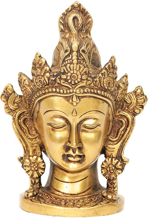 Crown Tara Head Exotic India Art