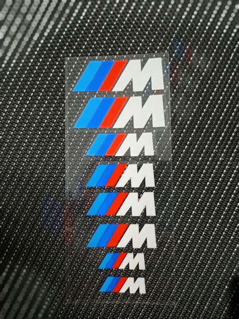 Naklejki Na Zaciski Bmw M Sztuk Nowe Oficjalne