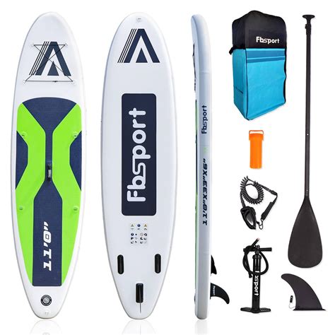 Fbsport Premium Inflatable Stand Up Paddle Board Yoga Board With