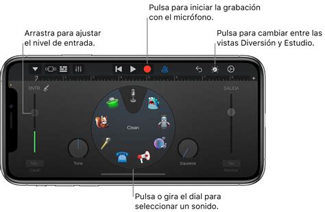 Usar La Grabadora De Audio En Garageband Para Iphone Soporte T Cnico