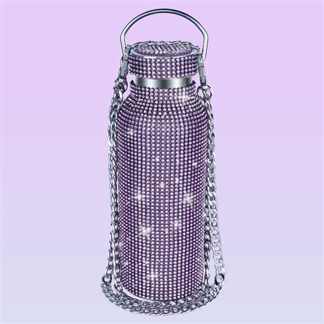 Amazon Bling Water Bottle Bling Diamond Thermoses 304 Stainless