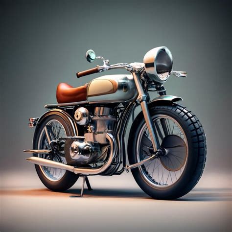 Premium Ai Image Classic Bike