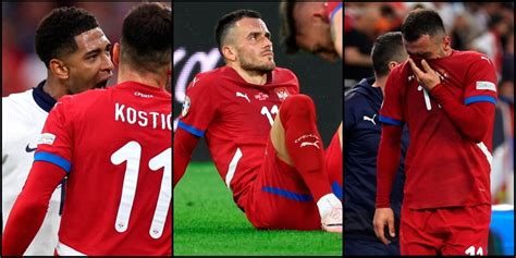 Kostic Scontro Con Bellingham Poi Le Lacrime L Europeo Finisce La