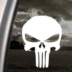 Amazon.com - The Punisher Logo Sticker Vinyl Decal Car Truck Wall Art ...