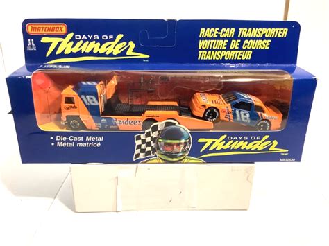 Matchbox Days Of Thunder Race Car Transporters Hardee S 18 NASCAR