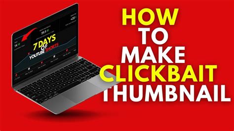 How To Make Clickbait Youtube Thumbnail Beginners Tutorial Youtube