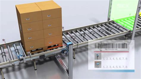 Pallet Identification Rfid And Bar Code Scanner With 4dpro From Sick Youtube