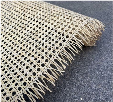 Amazon Rattan Cane Webbing Roll Rattan Pressed Cane Webbing Sheet