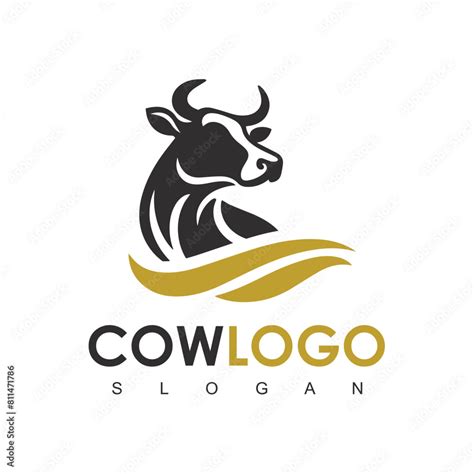 logo premium  farm product logo design vector vintage cattle
