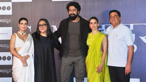 Sam Bahadur Teaser Launch Vicky Kaushal Sanya Malhotra Fatima