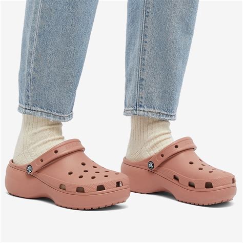 Crocs Classic Platform Clog W Pale Blush END US