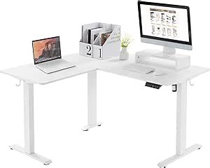 Woltu Ts Ws Height Adjustable Electric Desk X Cm L Shape