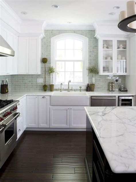 Pretty White Kitchen Backsplash Ideas Trendecors