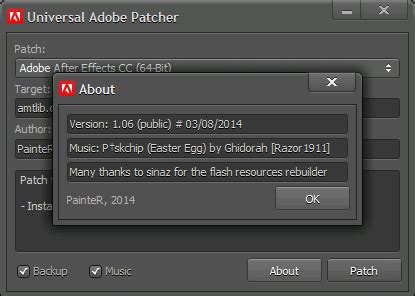 Universal Adobe Patcher V Patch Stl