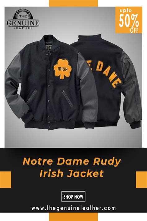 Notre Dame Leather Jacket