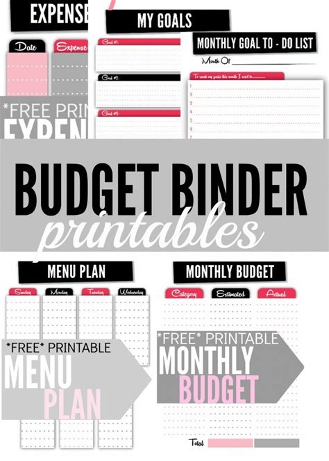 Handpicked 10 Free Budget Binders To Print Home Printables