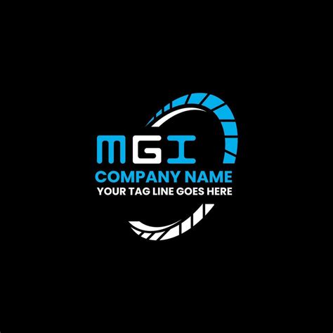 Mgi Letter Logo Creative Design With Vector Graphic Mgi Simple And