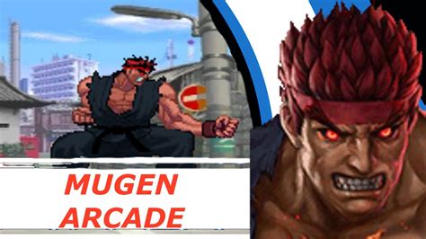 Mugen Arcade Mode With Evil Ryu By Vyn YouTube