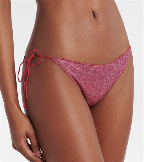 Lumière lamé bikini in multicoloured Oseree Mytheresa