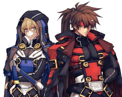 Sol Badguy And Ky Kiske Guilty Gear And 1 More Drawn By Ebi Pri