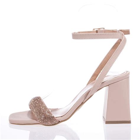 MARIELLA FABIANI 2301 7 NUDE ΠΕΔΙΛΑ ΜΕ STRASS Topshoes gr