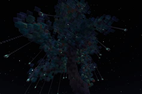 Custom warped tree Minecraft Map