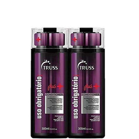 Kit Truss Uso Obrigatorio Plus Condicionador 300ml 2 Unidades Kit