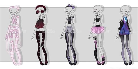 Gachapon Outfits By Kawaii Antagonist Deviantart On Deviantart