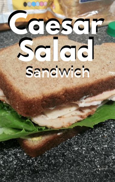 The Chew Caesar Salad Sandwich Recipe