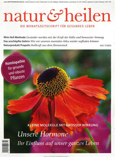 Natur Heilen Abo 35 Rabatt Auf Mini Und Geschenkabo Presseshop At