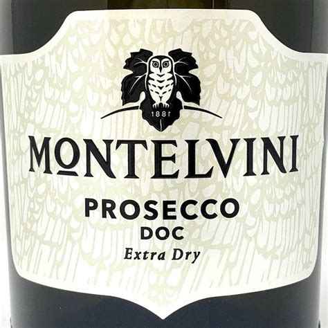 Prosecco Extra Dry DOC Montelvini Sparkling Wine Buy At Vinigrandi